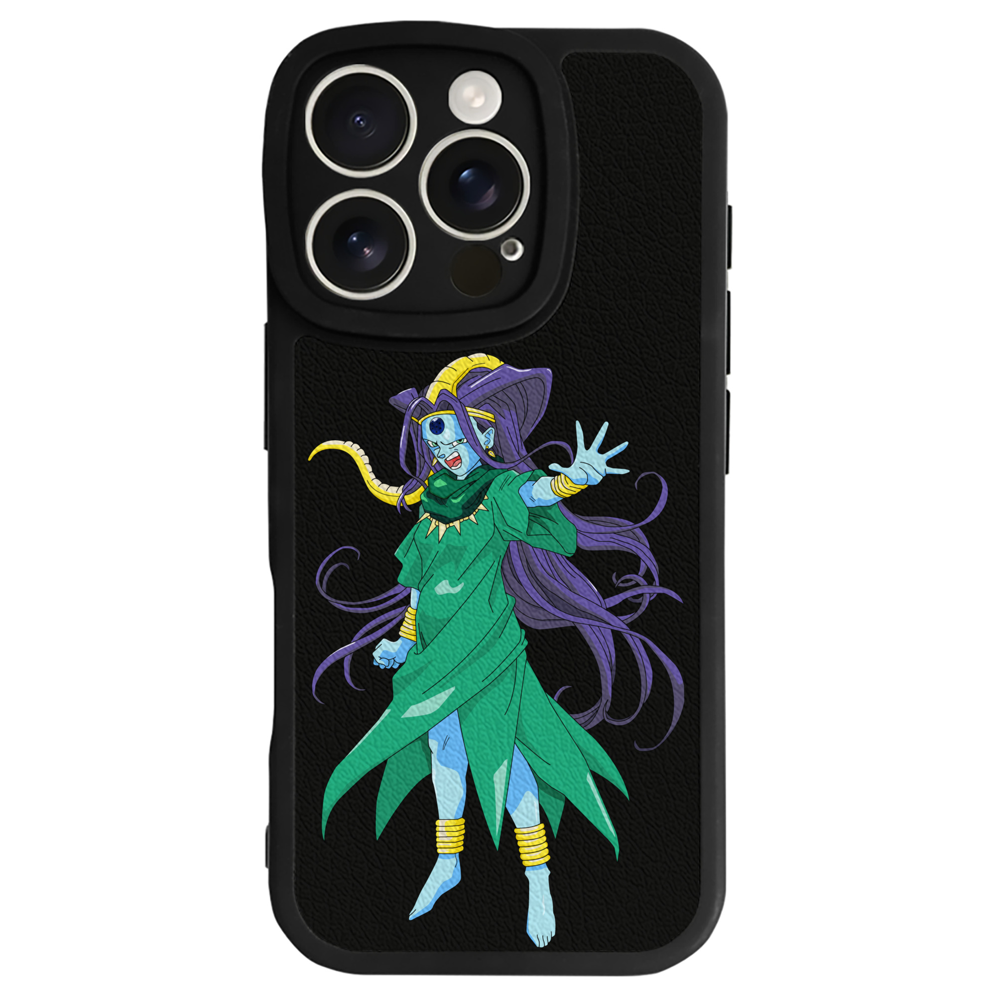 （画像用） ドラゴンボール DRAGON BALL 【iPhone 16シリーズ対応】シリコンスマホケース（レザー調） 材質：シリコン